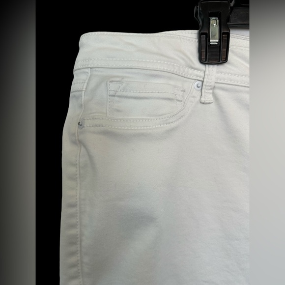 🤍 EUC Westport 1962 White Stretch Crop Jeans | Women’s Size 20 - Picture 5 of 8